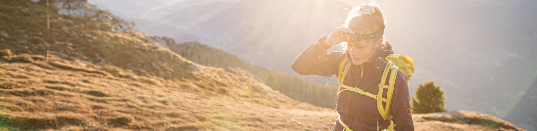 Hiking and trekking headlamps