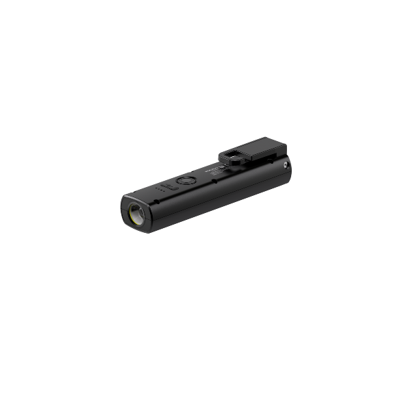 Ledlenser W5R Work Light compact black handheld with front LED and top mounting clip