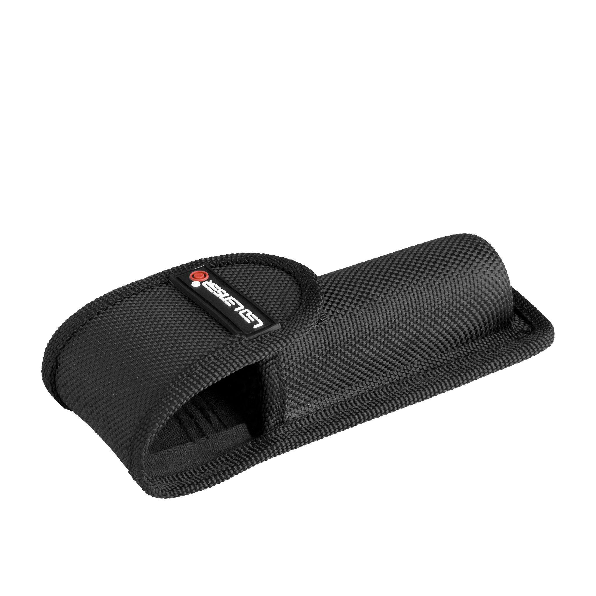 Ledlenser Pouch Type E suits P5R Core Torches black polyamide belt pouch with adjustable strap and safety fastener