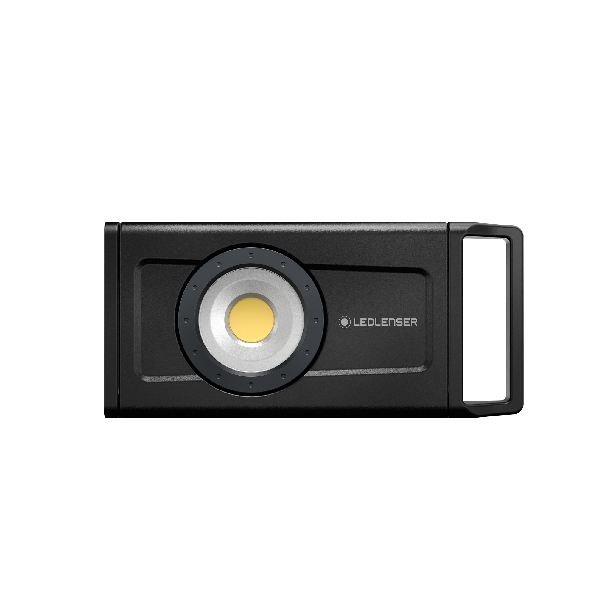 Ledlenser iF4R Spotlight compact rechargeable handheld spotlight with circular LED module and side panel