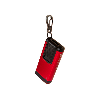 Limited Edition Red K6R Keychain Light by Ledlenser compact red keychain torch with clip