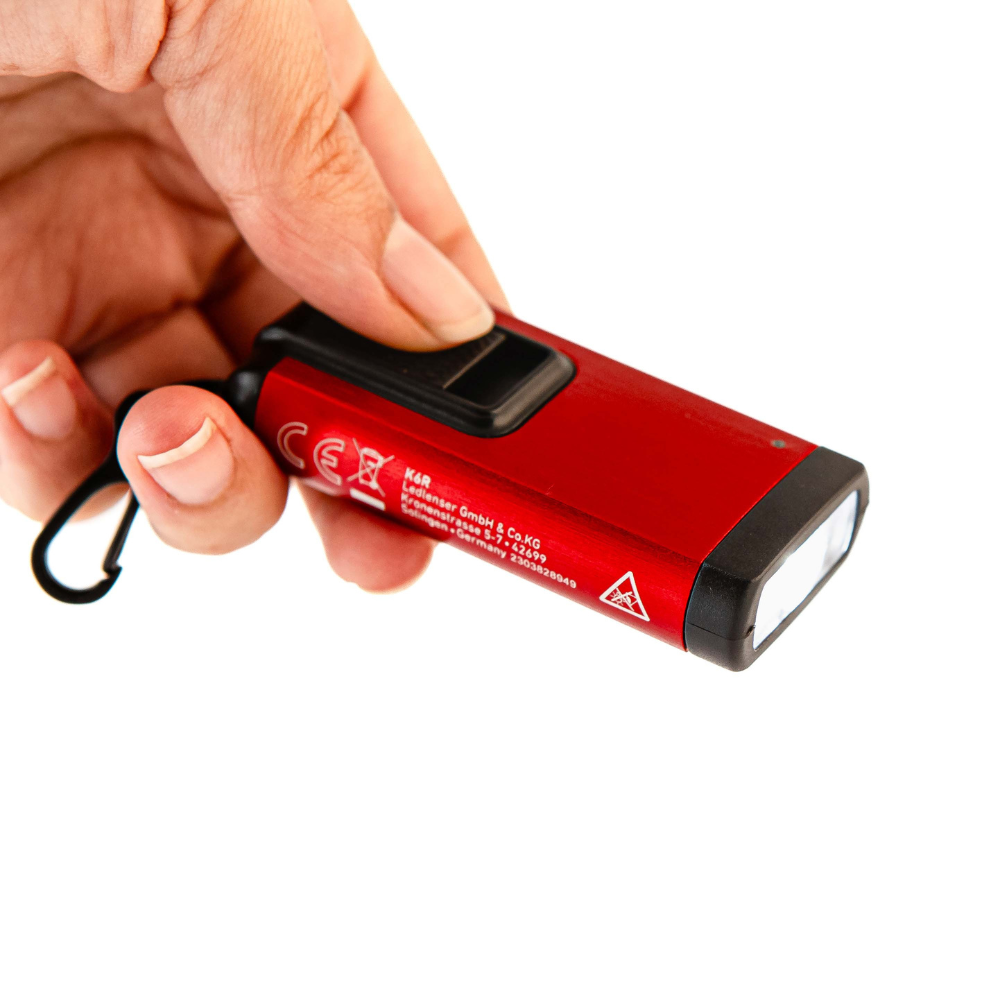 Limited Edition Red K6R Keychain Light