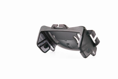 Ledlenser Spare Part Base Plate HF8R showing the black base plate component with mounting clips and polymer bag appearance