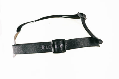 Ledlenser Spare Part Headband HF8R Core Black Poly Bag with adjustable strap and buckle