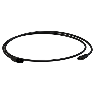 Extension Cable Type C Suits multiple H Series Core Work Signature Headlamps black cable coiled with dual connectors visible
