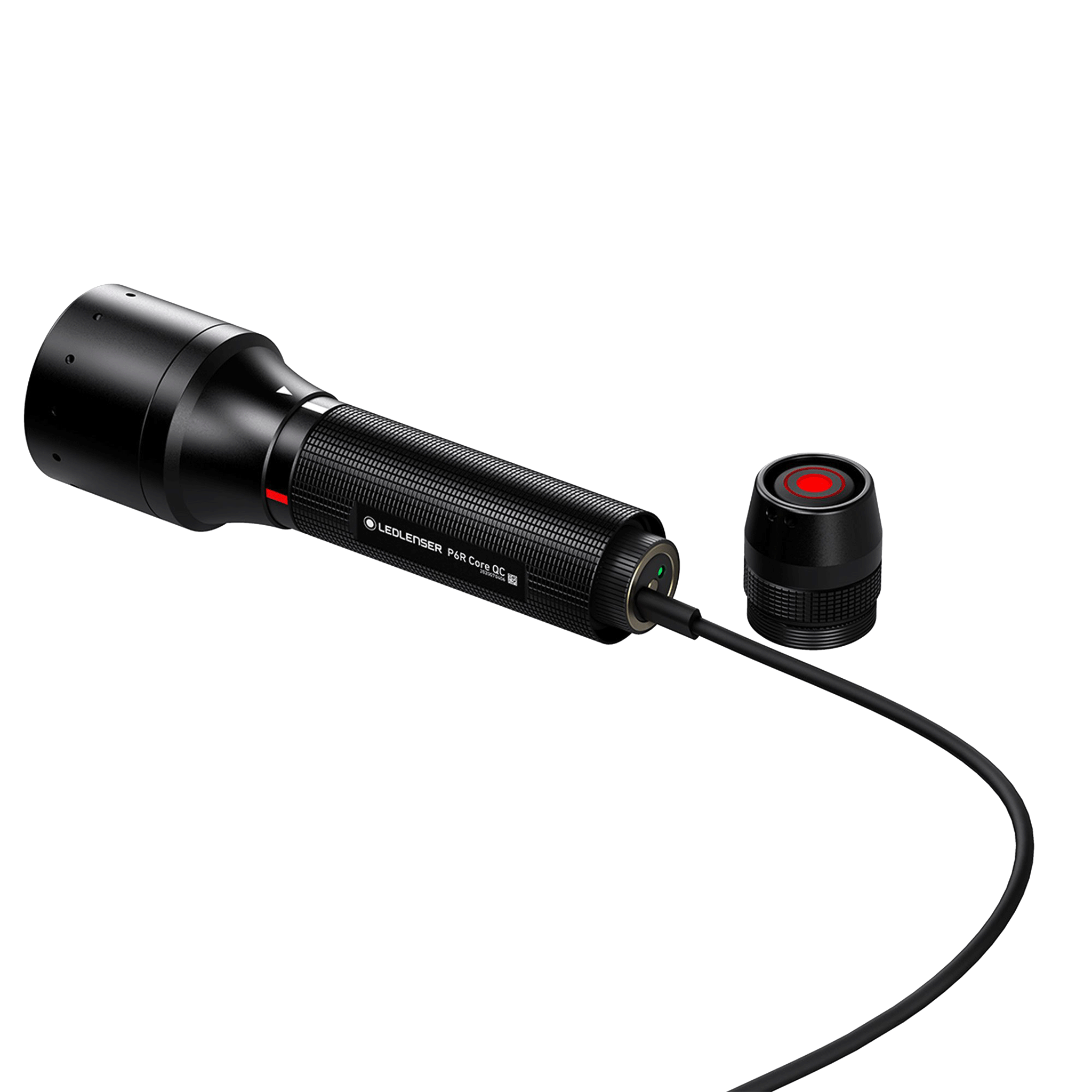 LEDLENSER P6R CORE QC レッドレンザー P6R QC Torch | 270 Lumens | 335m Range | Rechargeable | 120h
