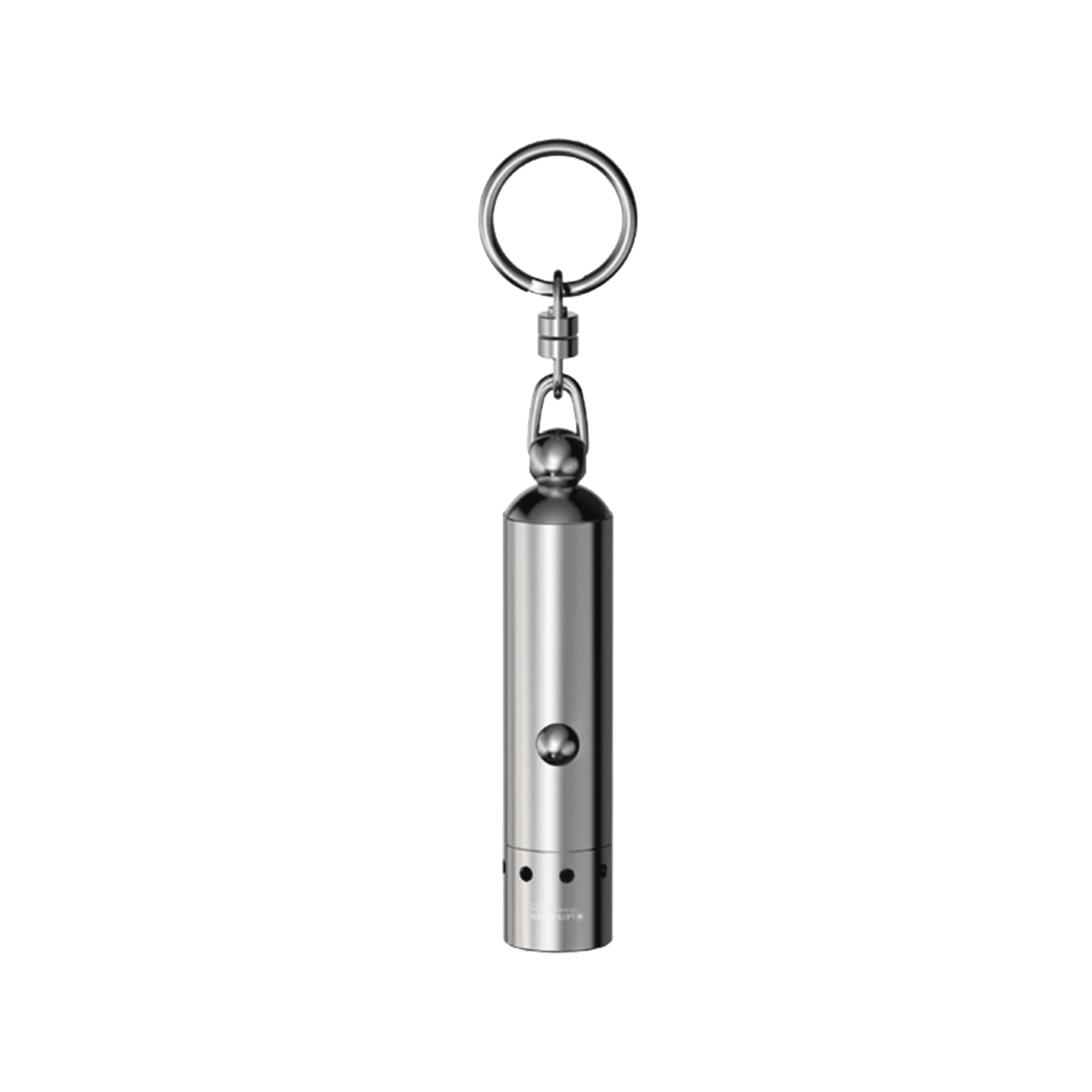 Ledlenser P7R Core Rechargeable Torch & V8 Keychain Light Limited Stainless Steel Edition compact stainless steel keychain light with ring attachment