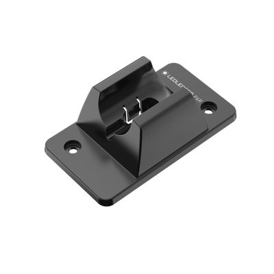 Ledlenser Wall Mount Type A mounting plate with slot for P6R Core P6R Signature and P6R Work torches
