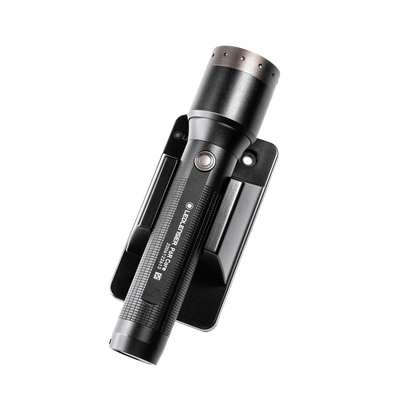 Wall Mount Type A with Ledlenser P6R Core torch secured in a wall mounted cradle