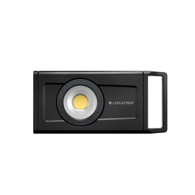 Ledlenser iF4R Spotlight compact rechargeable handheld spotlight with circular LED module and side panel